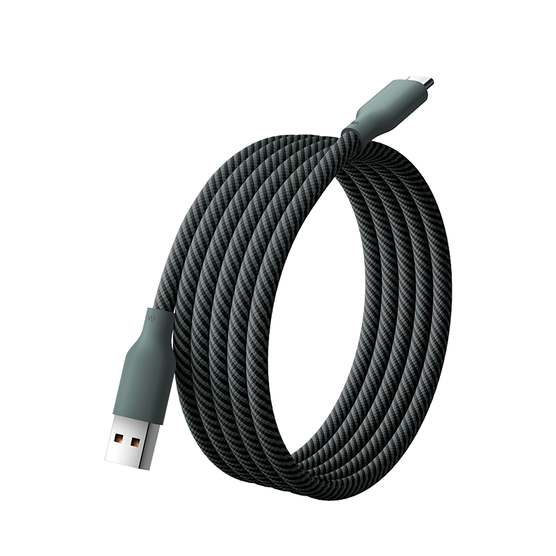 Xiaomi 6A USB-A to USB-C Magnetic Braided Fast Charging Data Cable-1M