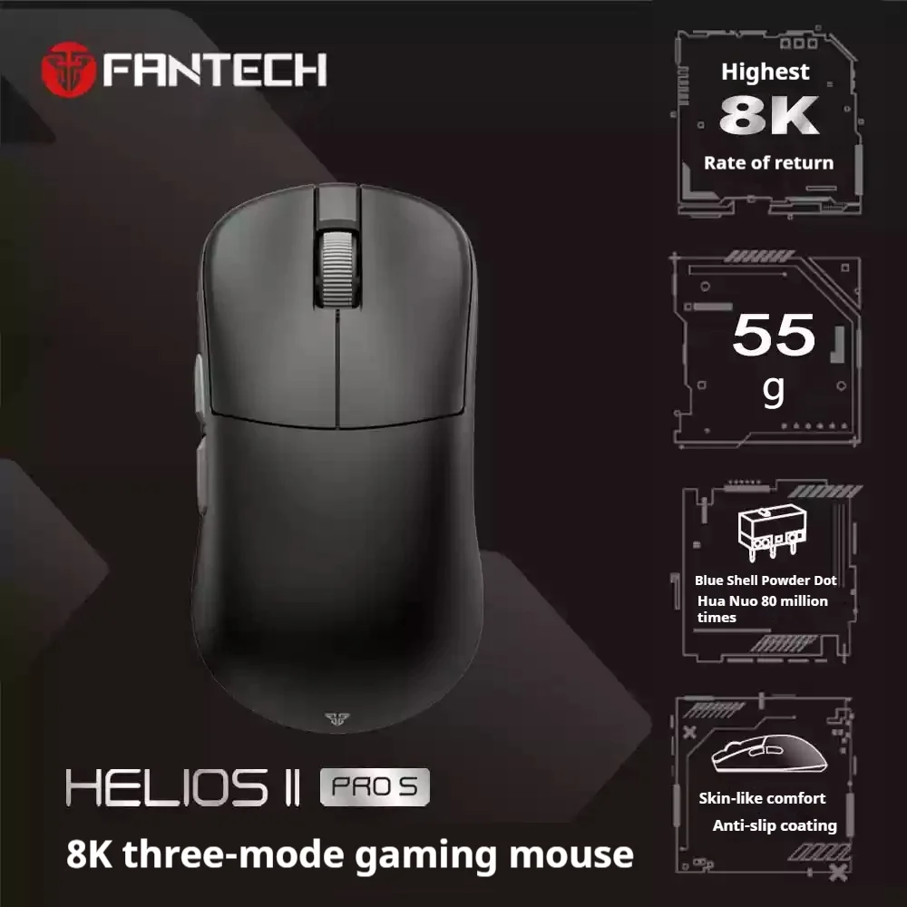 FANTECH HELIOS II PRO Three-mode Wireless Mouse