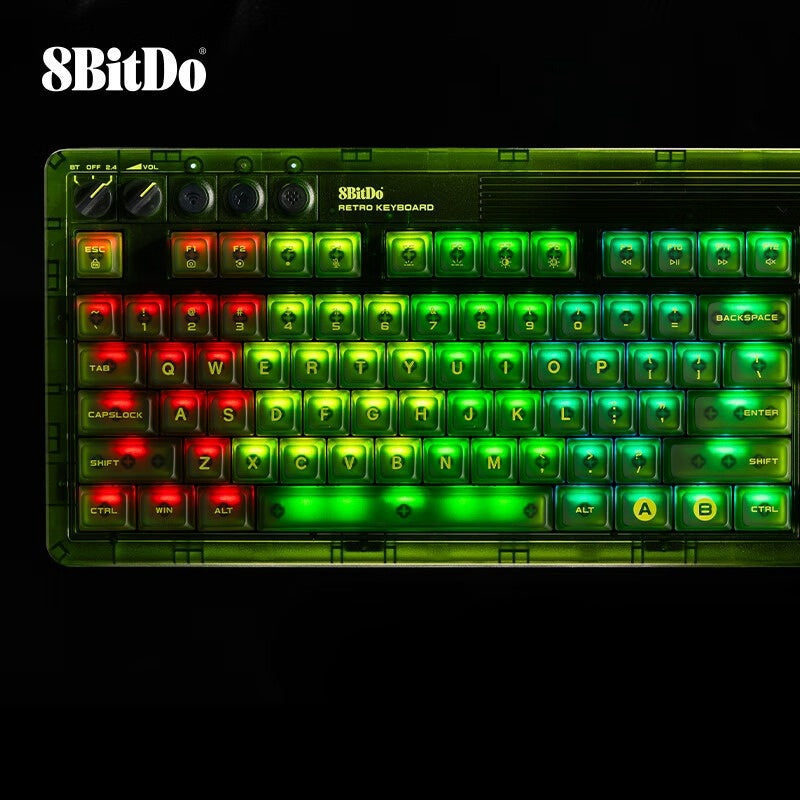 8BitDo Retro 87 Xbox Edition Triple-Mode RGB Mechanical Keyboard